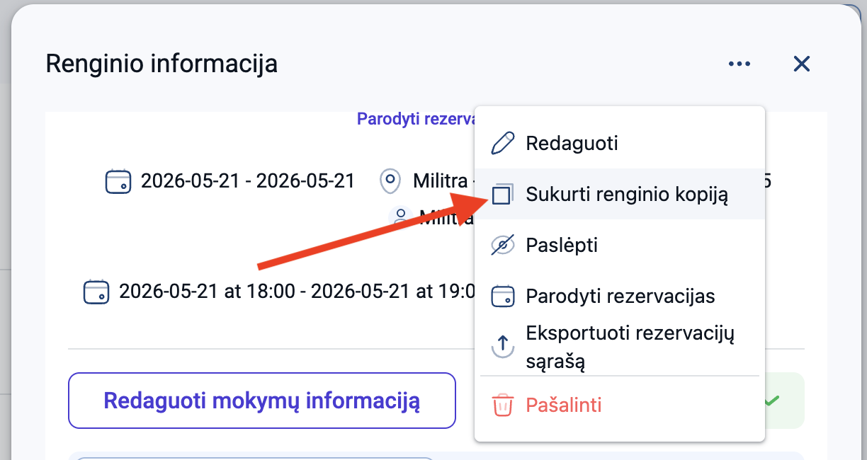 Mokymu kopija
