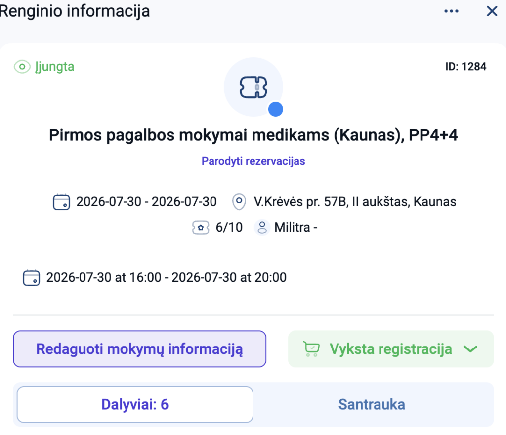 Redaguoti mokyma